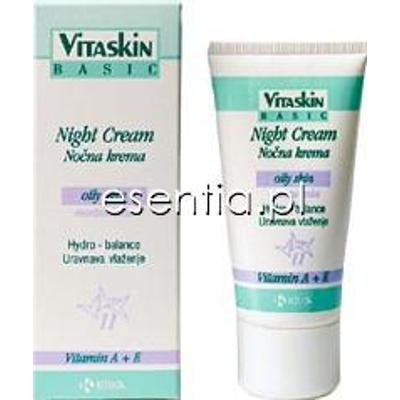 Krka Vitaskin Basic Regulujący nawilżający krem na noc nr 11 50 ml