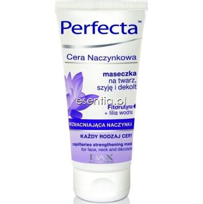 Perfecta Cera Naczynkowa Maseczka na twarz, szyję i dekolt wzmacniająca naczynka 60 ml
