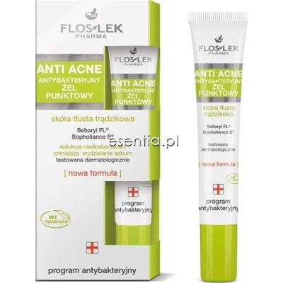 Flos-Lek Pharma Anti Acne Antybakteryjny żel punktowy 