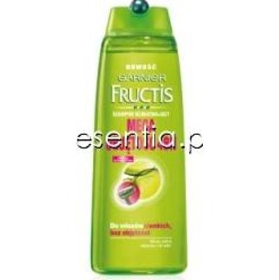 Fructis Mega Objętość 48H Szampon wzmacniający - włosy cienkie i bez objętości 