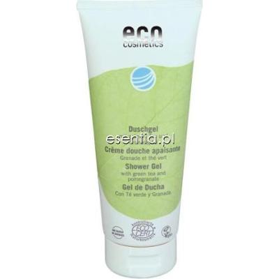 Eco Cosmetics  Żel pod prysznic z zieloną herbatą i owocem granatu 200 ml