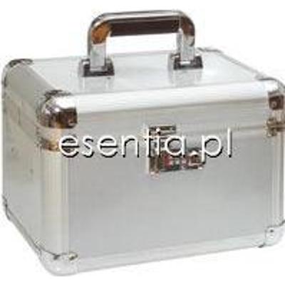 Top Choice  Kuferek podróżny srebrny większy Nr 8443