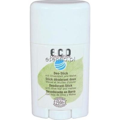 Eco Cosmetics  Dezodorant w sztyfcie z liściem oliwnym i malwą 50 ml