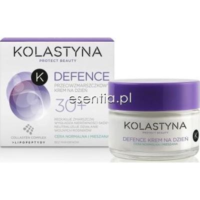 Kolastyna Defence 30+ Przeciwzmarszczkowy krem na dzień cera normalna i mieszana 50 ml