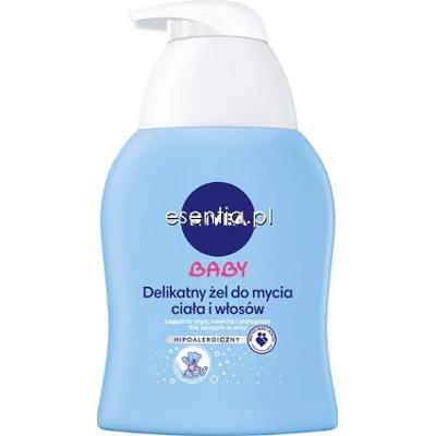 NIVEA Baby Delikatny żel do mycia ciała i włosów 250 ml