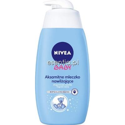 NIVEA Baby Aksamitne mleczko nawilżające 400 ml lub 500 ml pompka