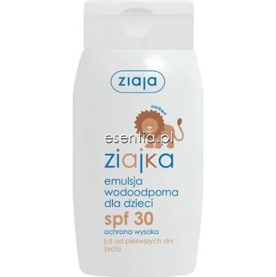 Ziaja ziajka Emulsja wodoodporna dla dzieci SPF 30 125 ml
