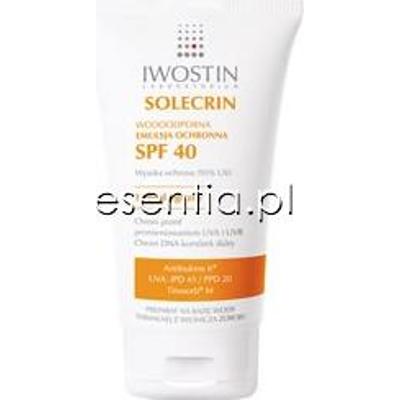Iwostin Solecrin Emulsja ochronna SPF 40 100 ml