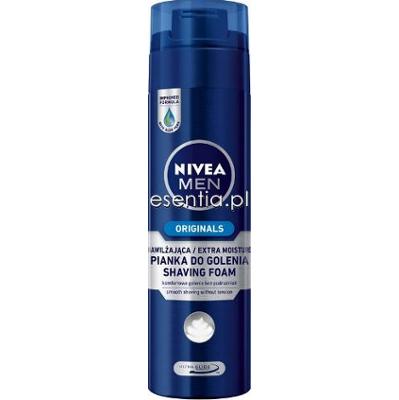 NIVEA NIVEA MEN Pianka do golenia nawilżająca Originals 200 ml