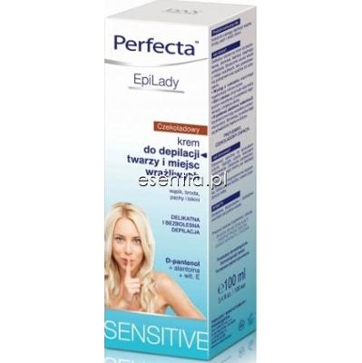 Perfecta EpiLady Czekoladowy krem do depilacji miejsc wrażliwych pachy i bikini 100 ml
