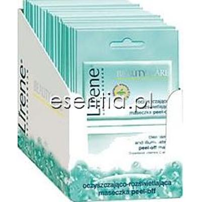 Lirene Pielęgnacja Oczyszczająca Oczyszczająco - rozświetlająca maseczka peel-off 2x8 ml