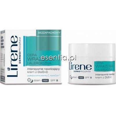 Lirene Cera Wrażliwa i Alergiczna Krem intensywnie nawilżający z Duo-C na dzień i na noc SPF 5 