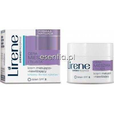 Lirene Cera Mieszana i Tłusta Krem matująco - nawilżający SPF 5 50 ml