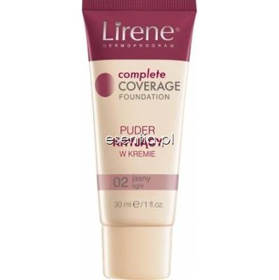 Lirene Pudry i Fluidy Puder kryjący w kremie Complete Coverage 30 ml