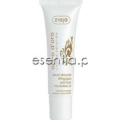 Ziaja anno d'oro Serum aktywnie liftingujące pod oczy i na okolice ust 30 ml
