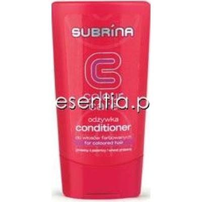Subrina Red - czerwona Odżywka Colour Care do włosów farbowanych 