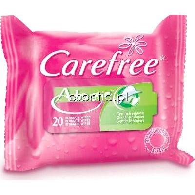 Carefree  Chusteczki do higieny intymnej z aloesem op. / 20 szt.