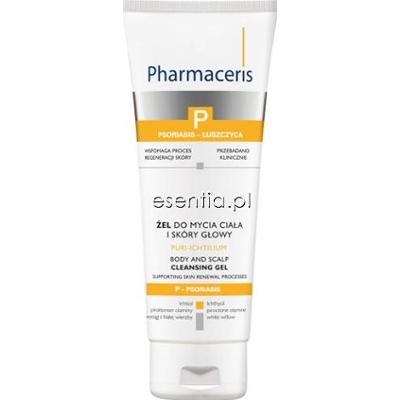 Pharmaceris Pharmaceris P Żel do mycia ciała i skóry głowy Puri-Ichtilium 225 ml