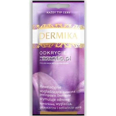 Dermika Maseczki Piękności Odkrycie - Maseczka-peeling z ziarenkami jojoba 10 ml