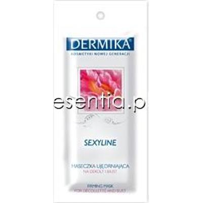 Dermika Maseczki Piękności Sexyline - Maseczka ujędrniająca na dekolt i biust 10 ml