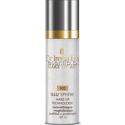 Dr Irena Eris Make Up Art Rozświetlająco-wygładzający podkład Illu'Sphere z proteinami SPF 15 30 ml