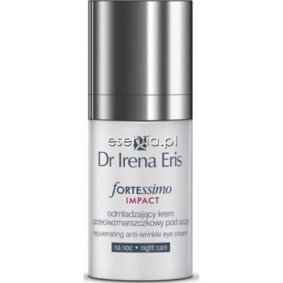 Dr Irena Eris Fortessimo Impact 45+ Odmładzający krem przeciwzmarszczkowy pod oczy na noc 15 ml