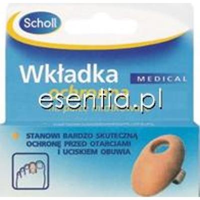 Scholl kliny i wkładki Wkładka ochronna na palce młotkowate 