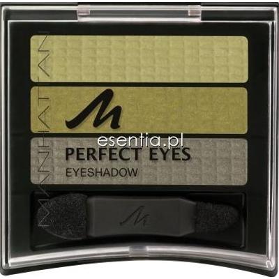 Manhattan  Cienie do powiek potrójne Perfect Eyes 