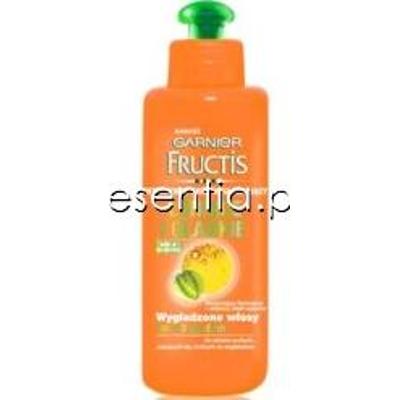 Fructis Lśniące i Gładkie Krem wygładzający  - włosy suche, puszące się 200 ml (butelka)