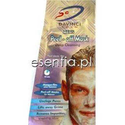 Davinci  Maska peel-off dla mężczyzn 10 ml