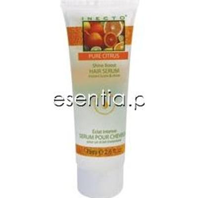 Inecto Pure Citrus Serum nadające włosom połysk 75 ml