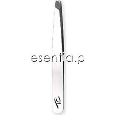 Top Choice Nail Care System Pęseta skośna srebrna Nr 70396