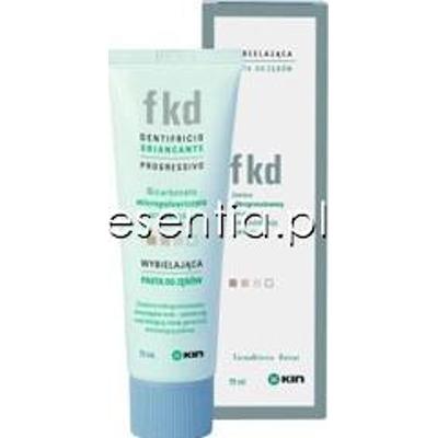 Kin  Fkd Pasta wybielająca do zębów 75 ml