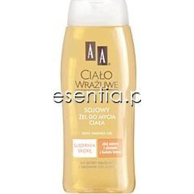 AA Cosmetics Ciało Wrażliwe Sojowy żel do mycia ciała 300 ml