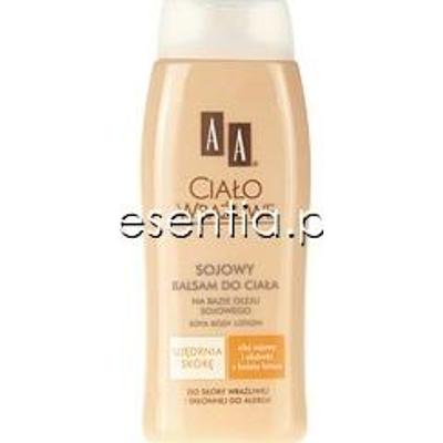 AA Cosmetics Ciało Wrażliwe Sojowy balsam do ciała 300 ml