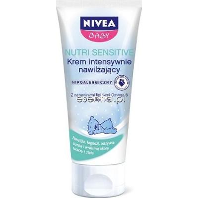 NIVEA Baby Nutri Sensitive Krem intensywnie nawilżający 100 ml