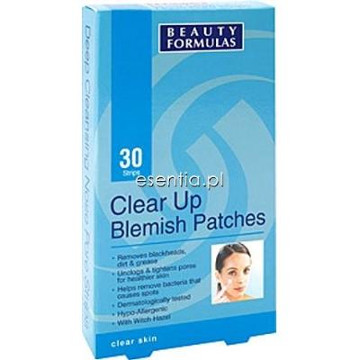 Beauty Formulas Clear Skin Oczyszczające plasterki na krostki op./ 30 szt.