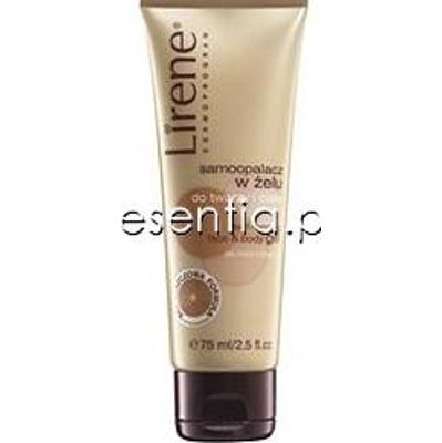 Lirene kosmetyki samoopalające Samoopalacz w żelu do twarzy i ciała 75 ml