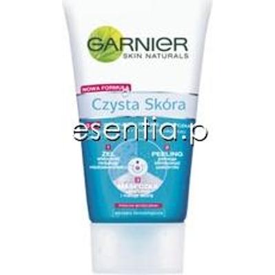 Garnier Czysta Skóra Żel myjący - peeling - maseczka 3 w 1 150 ml