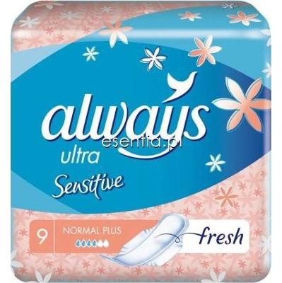 Always  Podpaski Ultra Sensitive Normal Plus Fresh 