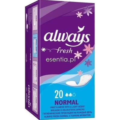Always  Wkładki higieniczne Normal Fresh op./ 20 szt.
