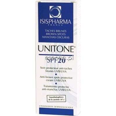 Isis Pharma Unitone Unitone Krem ochronny przeciw przebarwieniom skóry z filtrem SPF 20 30 ml