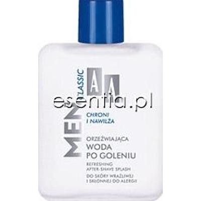 AA Men Classic Orzeźwiająca woda po goleniu 100 ml