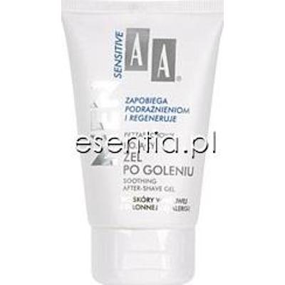 AA Cosmetics  AA MEN Sensitive Kojący żel po goleniu 100 ml