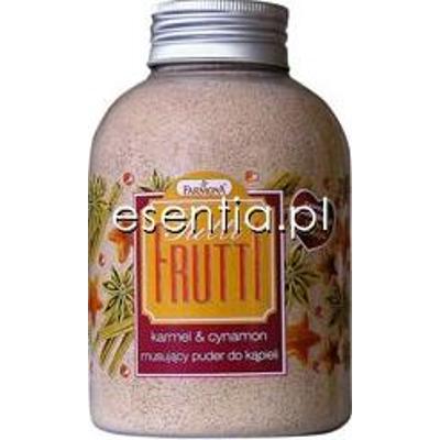 Farmona Tutti Frutti Musujący puder do kąpieli karmel i cynamon 350 g