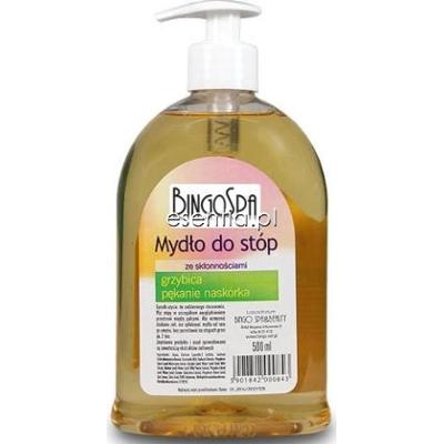 BingoSpa Terapia Stóp Mydło do stóp ze skłonnościami - grzybica, pękanie naskórka 500 ml