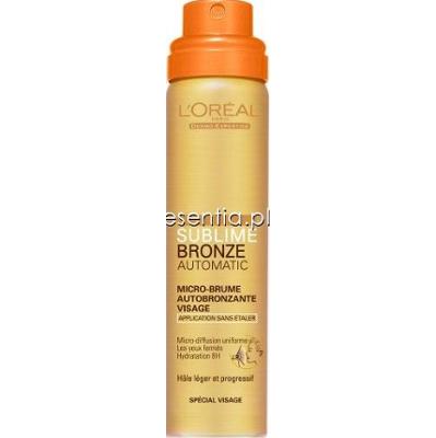 L'Oreal Paris Sublime Bronze Mgiełka samoopalająca do twarzy 75 ml