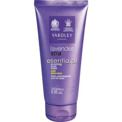 Yardley Lavender Spa Odżywcze mleczko do ciała z aloesem 200 ml