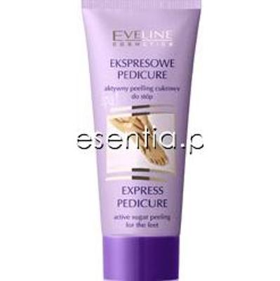 Eveline pielęgnacja dłoni i stóp Ekspresowe pedicure Aktywny peeling cukrowy do stóp 100 ml