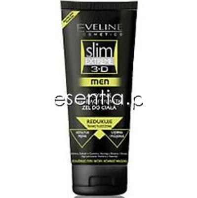 Eveline  Slim Extreme 3D Men Aktywnie rzeźbiący sylwetkę żel do ciała dla mężczyzn 200 ml